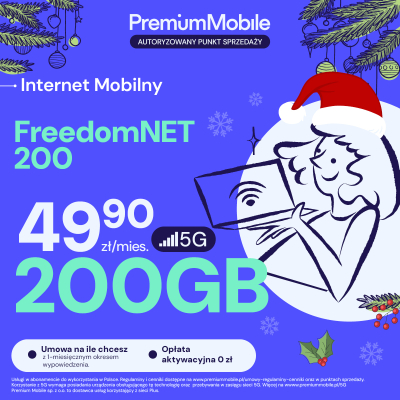 Promocja Freedomnet 200