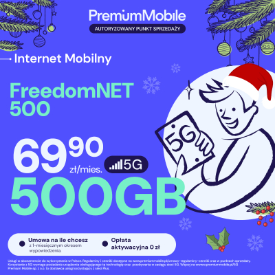 Promocja Freedomnet 500