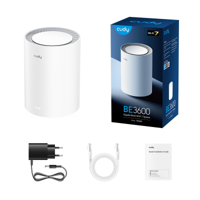 Router M3600 System WiFi Mesh BE3600 Gigabit Dual Band Wi-Fi 7 Mesh Solution 1-Pak
