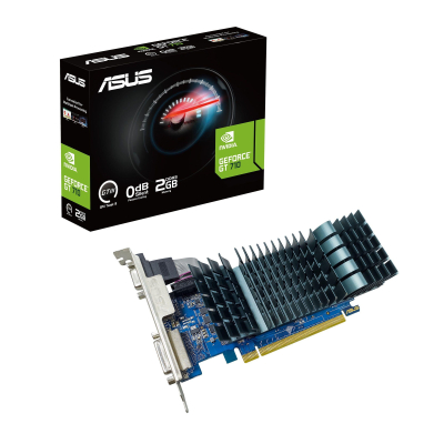 Karta VGA Asus GT710-SL-2GD3-BRK-EVO 2GB DDR3 64bit VGA+DVI+HDMI PCIe 2.0