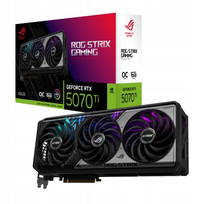 Karta graficzna ASUS ROG STRIX RTX 5070 Ti 16GB OC - Gaming Edition