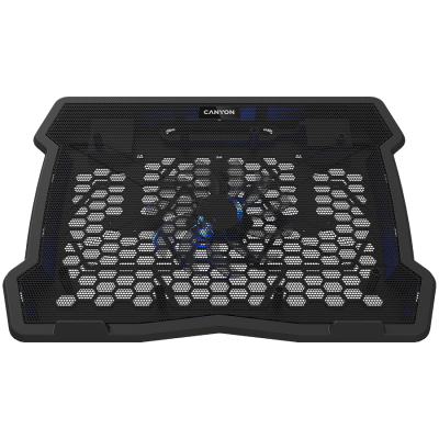 Canyon NS02 – podkładka chłodząca pod laptop 10–15.6″ z 1 wentylatorem