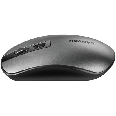 CANYON Mysz bezprzewodowa MW-18 Akumulator Ciemnoszara