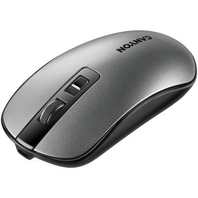 CANYON Mysz bezprzewodowa MW-18 Akumulator Ciemnoszara