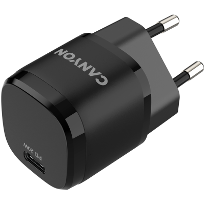 CANYON Ładowarka H-20-05 PD 20W USB-C Czarna