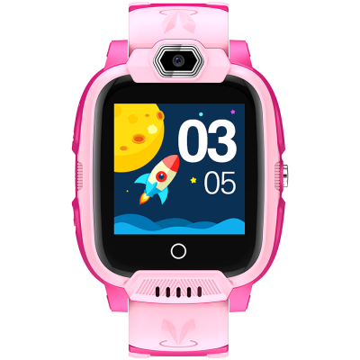Canyon Jondy KW‑44 – smartwatch dla dzieci 4G z GPS i kamerą Różowy