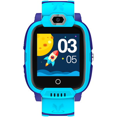 Canyon Jondy KW‑44 – smartwatch dla dzieci 4G z GPS i kamerą Niebieski