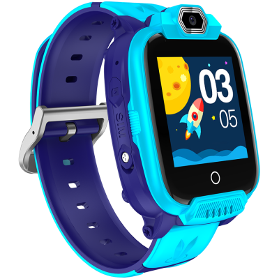 Canyon Jondy KW‑44 – smartwatch dla dzieci 4G z GPS i kamerą Niebieski