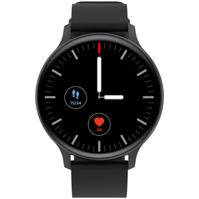 Canyon Badian SW‑68 – smartwatch z funkcjami zdrowotnymi (czarny)