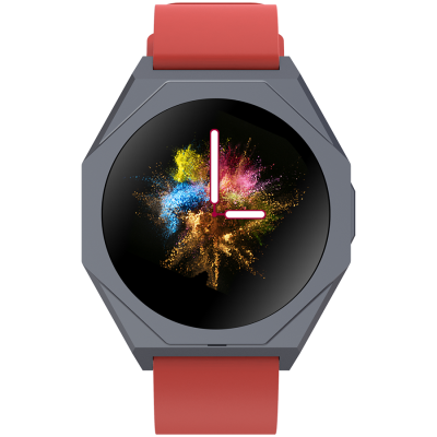 Canyon Otto SW‑86 – smartwatch sportowo‑elegancki (czerwony)