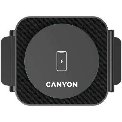 Canyon WS‑305 – składana ładowarka bezprzewodowa 3‑w‑1 (15 W, czarna)