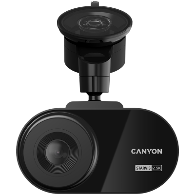 CANYON Wideorejestrator DVR25 WQHD 2.5K 1440p Wi-Fi Czarny