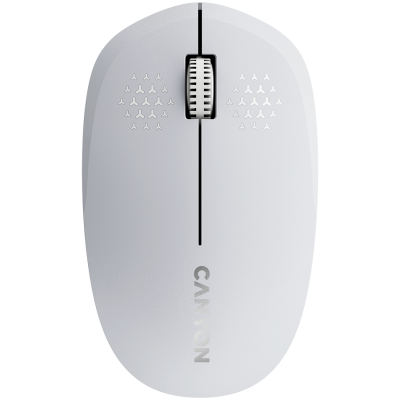 Canyon MW‑04 – bezprzewodowa mysz Bluetooth/2.4 GHz, 3 przyciski (biała)