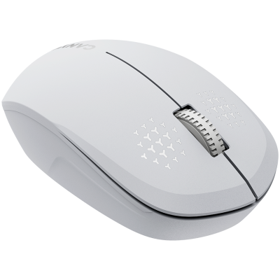 Canyon MW‑04 – bezprzewodowa mysz Bluetooth/2.4 GHz, 3 przyciski (biała)