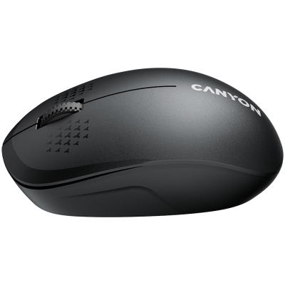 Canyon MW‑04 – bezprzewodowa mysz Bluetooth/2.4 GHz, 3 przyciski (czarna)