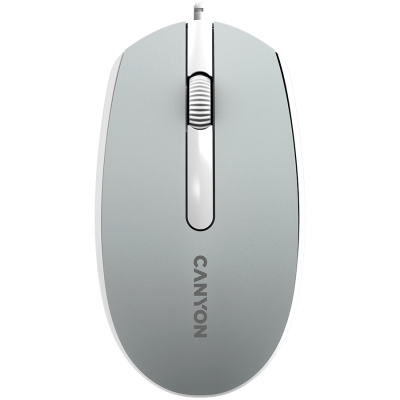 Canyon M‑10 – przewodowa mysz optyczna Ciemnoszara