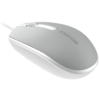 Canyon M‑10 – przewodowa mysz optyczna Ciemnoszara