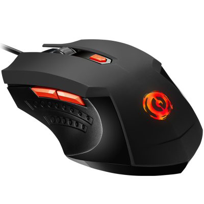 Canyon Star Raider GM‑1 – mysz gamingowa RGB z 6 przyciskami czarna
