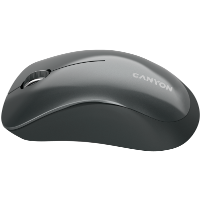 Canyon MW‑11 – bezprzewodowa mysz optyczna 2.4 GHz, 3 przyciski (czarna)