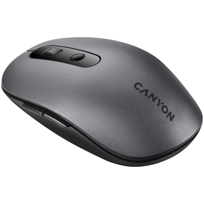 CANYON Mysz bezprzewodowa MW-9 Dwa Tryby Szara