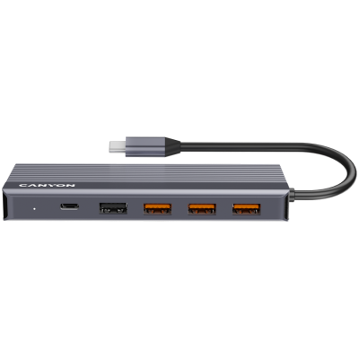 CANYON HUB DS-16 13 w 1 4k USB-C Szary