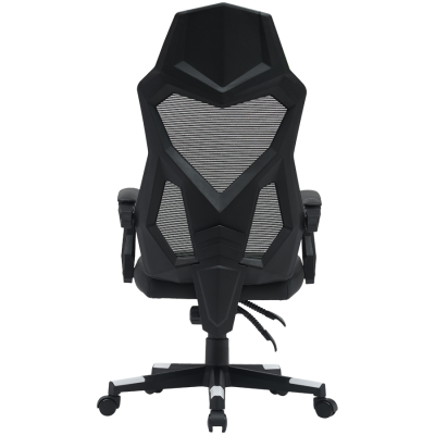 Canyon Flow MCH01 – fotel gamingowy Mesh czarno‑biały