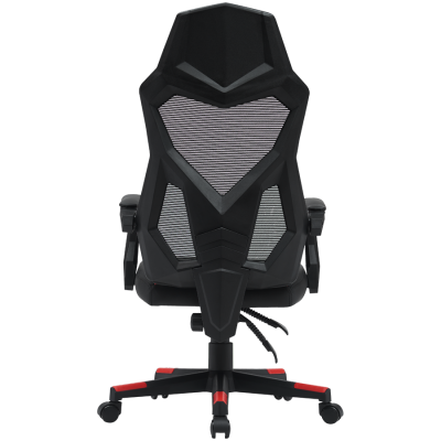 Canyon Flow MCH01 – fotel gamingowy Mesh czarno‑czerwony