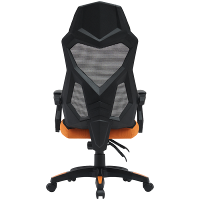 Canyon Flow MCH01 – fotel gamingowy Mesh czarno‑pomarańczowy