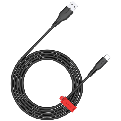 Canyon AC18SC – kabel USB‑A → USB‑C 18 W, 1.2 m (czarny)