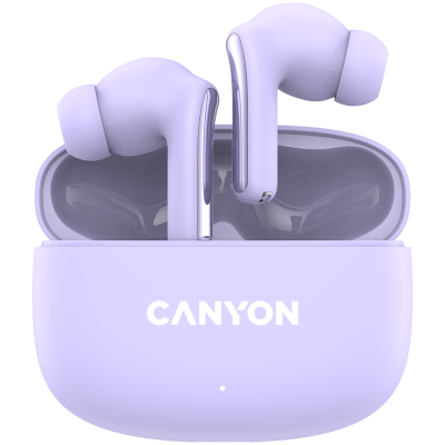 CANYON Słuchawki dokanałowe OnGo 9 Fioletowe