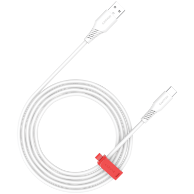 Canyon AC18SC – kabel USB‑A → USB‑C 18 W, 1.2 m (biały)