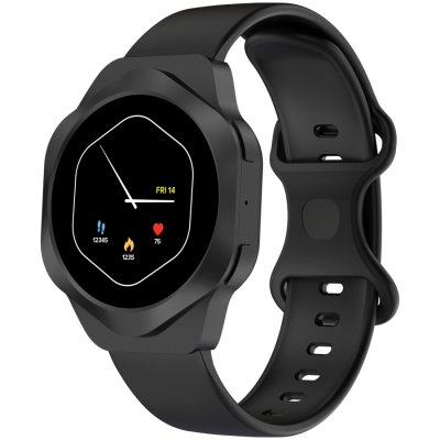 Canyon Hexagon SW‑88 – smartwatch z rozmowami Bluetooth (czarny)