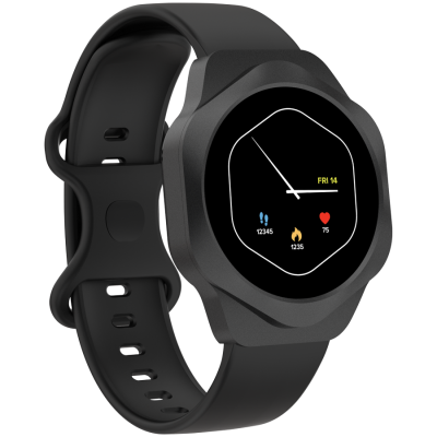 Canyon Hexagon SW‑88 – smartwatch z rozmowami Bluetooth (czarny)