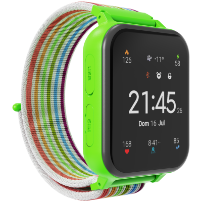Canyon Alfie KW‑37 – smartwatch dla dzieci (zielony, CNE‑KW37GB)