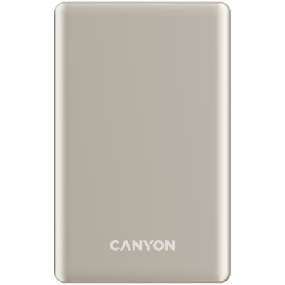 CANYON Powerbank OnPower 505 slim Magsafe 5000 mAh PD20W Beżowy