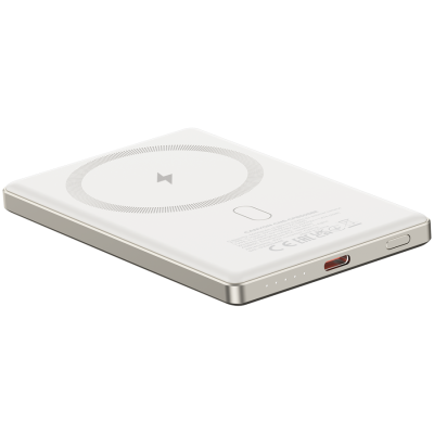CANYON Powerbank OnPower 505 slim Magsafe 5000 mAh PD20W Beżowy