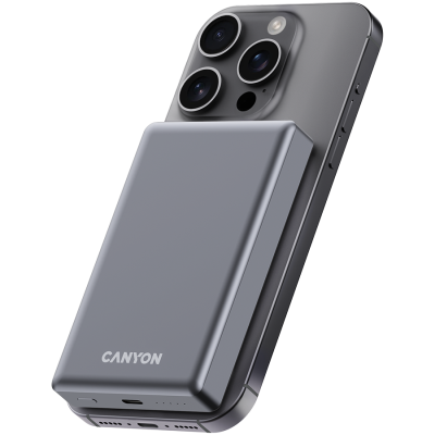 Canyon PB‑510 – powerbank 10000 mAh z szybkim ładowaniem Beżowy