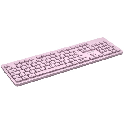 CANYON Klawiatura HKB-W01 UK/US AAA Bezprzewodowa Różowa