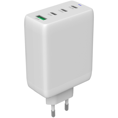 CANYON Ładowarka sieciowa CU100ACC GaN 100W 3xPD 1xQC EU Biała