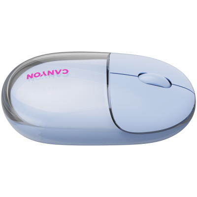 CANYON mouse 24 BT/ Wireless Transparent/Blue
