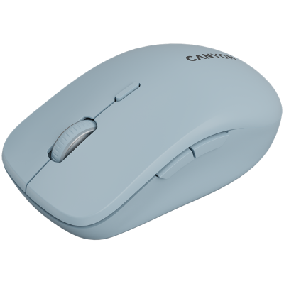 Canyon MW‑12 – mysz bezprzewodowa Dual‑Band 2.4 GHz + BT (niebieska)