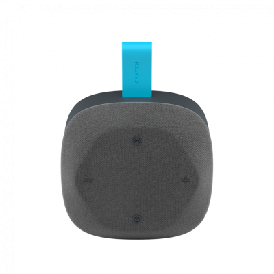 CANYON Głośnik Bluetooth HEXAGON 10 TWS 8W IPX5 Szaro - Niebieski