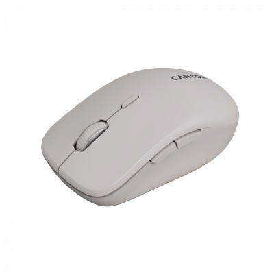 Canyon MW‑12 – mysz bezprzewodowa Dual‑Band 2.4 GHz + BT Beżowa