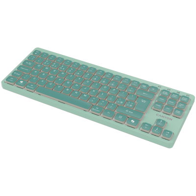 Canyon OnType 10 Low Profile – klawiatura przewodowa TKL zielona