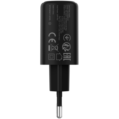 Canyon OnCharge 200 – ładowarka sieciowa USB‑C PD 20 W (czarna)