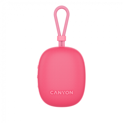 CANYON Głośnik Bluetooth OnMove 12 IPX7 TWS 5W Różowy