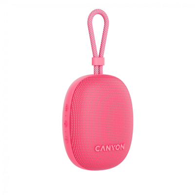 CANYON Głośnik Bluetooth OnMove 12 IPX7 TWS 5W Różowy