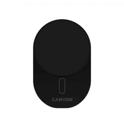 CANYON Ładowarka samoch. OnGrip 105 15W Qi2 Magnetyczna Czarna