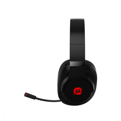 Canyon EGO GH‑16 – słuchawki gamingowe 3‑w‑1 (2.4 GHz / Bluetooth 5.3 / przewodowe, czarne)
