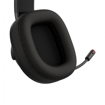 Canyon EGO GH‑16 – słuchawki gamingowe 3‑w‑1 (2.4 GHz / Bluetooth 5.3 / przewodowe, czarne)